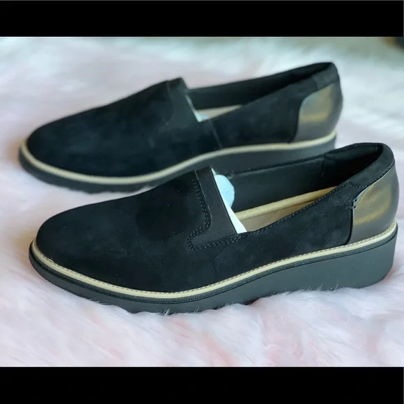 New Sharon Dolly Wide Wedge Casual Shoe - Clarks - Picture 4 of 16